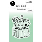 Studio Light Essentials Clear Stamps Cat in a Box (BL-ES-STAMP408)