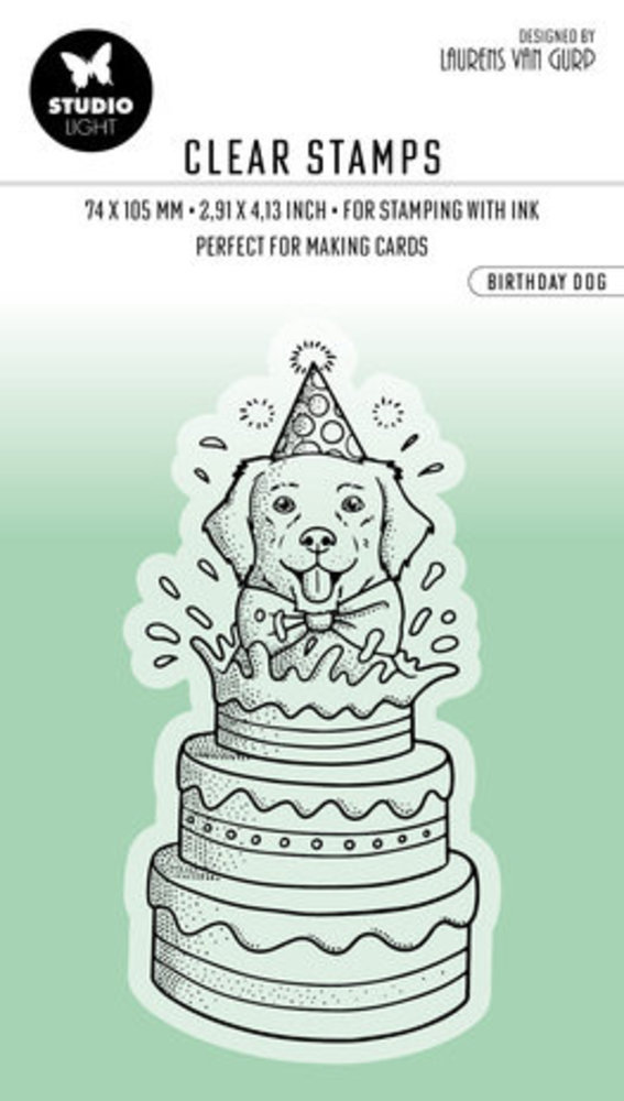 Studio Light Essentials Clear Stamps Birthday Dog (BL-ES-STAMP410) Studio Light Essentials Clear Stamps Birthday Dog (BL-ES-STAMP410)