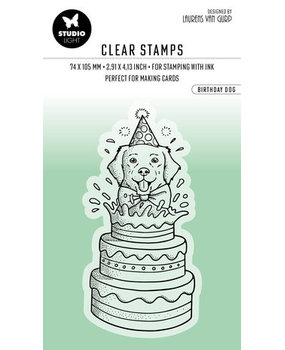 Studio Light Essentials Clear Stamps Birthday Dog (BL-ES-STAMP410) Studio Light Essentials Clear Stamps Birthday Dog (BL-ES-STAMP410)