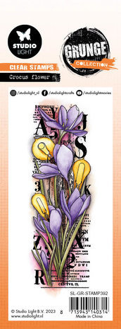 Studio Light Grunge Clear Stamps Crocus Flower (SL-GR-STAMP392) Studio Light Grunge Clear Stamps Crocus Flower (SL-GR-STAMP392)