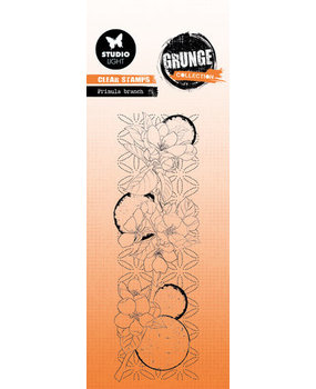 Studio Light Grunge Clear Stamps Primula Branch (SL-GR-STAMP393)
