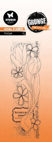 Studio Light Grunge Clear Stamps Tulips (SL-GR-STAMP394) Studio Light Grunge Clear Stamps Tulips (SL-GR-STAMP394)
