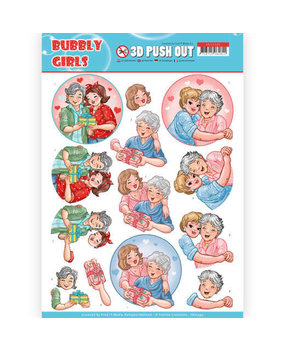 Yvonne Creations 3D Push Out Bubbly Girls Mothers Day (SB10345) Yvonne Creations 3D Push Out Bubbly Girls Mothers Day (SB10345)