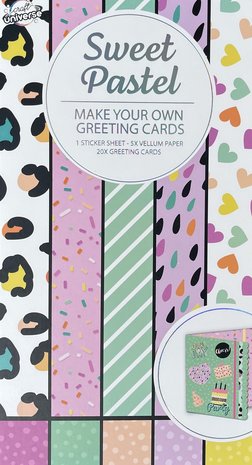 Craft Universe Sweet Pastel Slimline Paper Pad (3010421)