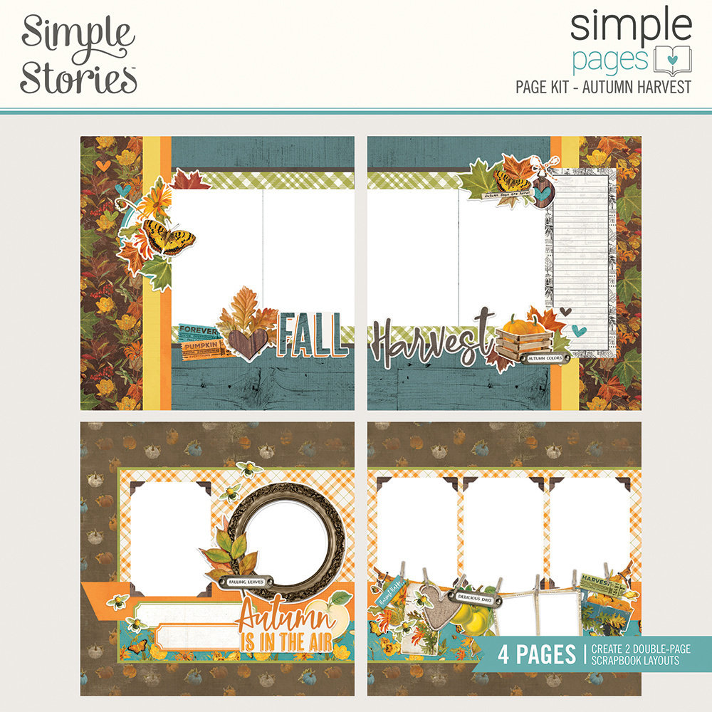 Simple Stories Simple Vintage Country Harvest Simple Pages Kit Autumn Harvest (16334) Simple Stories Simple Vintage Country Harvest Simple Pages Kit Autumn Harvest (16334)