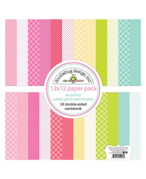 Doodlebug Design Inc. So Punny 12x12 Inch Petite Print Pepr Pack (5993) Doodlebug Design Inc. So Punny 12x12 Inch Petite Print Pepr Pack (5993)