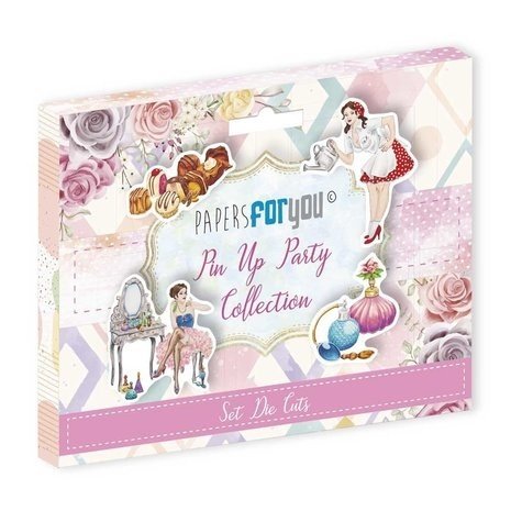 Papers For You Pin Up Party Die Cuts (PFY-10448) Papers For You Pin Up Party Die Cuts (PFY-10448)