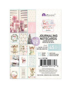 Prima Marketing Inc Christmas Sparkle 3x4 Inch Journaling Cards (997748)