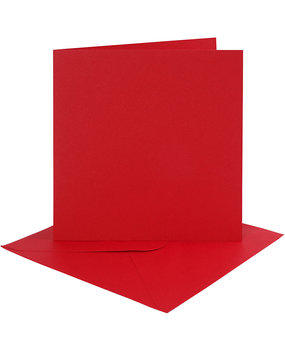 Paperpads.nl SELECT Kaarten & Enveloppen Set Rood 15,2x15,2 cm (230550) Paperpads.nl SELECT Kaarten & Enveloppen Set Rood 15,2x15,2 cm (230550)