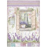 Stamperia Provence Window Rice Paper A4 (DFSA4673)