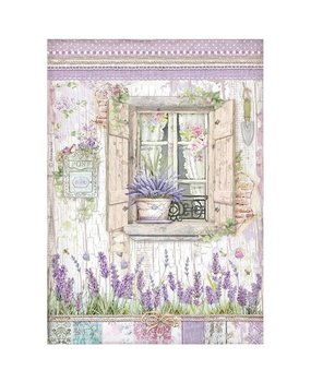 Stamperia Provence Window Rice Paper A4 (DFSA4673) Stamperia Provence Window Rice Paper A4 (DFSA4673)