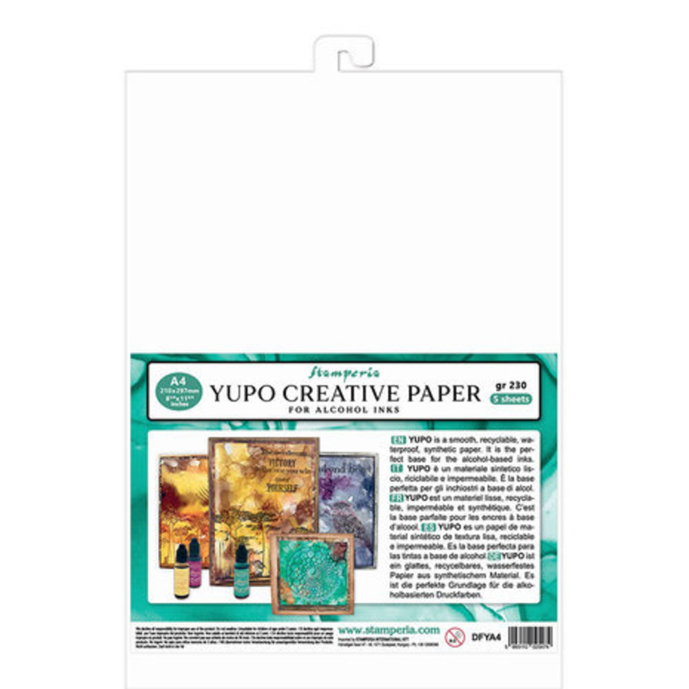 Stamperia Yupo Creative A4 Paper Pack (DFYA4) Stamperia Yupo Creative A4 Paper Pack (DFYA4)