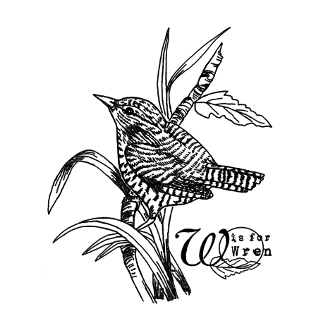 Crafty Individuals W is for Wren Unmounted Rubber Stamps (CI-604) Crafty Individuals W is for Wren Unmounted Rubber Stamps (CI-604)