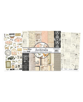 ScrapBoys Archivalia 12x12 Inch Paper Pack (ARCH-08)