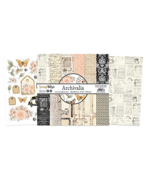 ScrapBoys Archivalia 8x8 Inch Paper Pad (ARCH-10) ScrapBoys Archivalia 8x8 Inch Paper Pad (ARCH-10)