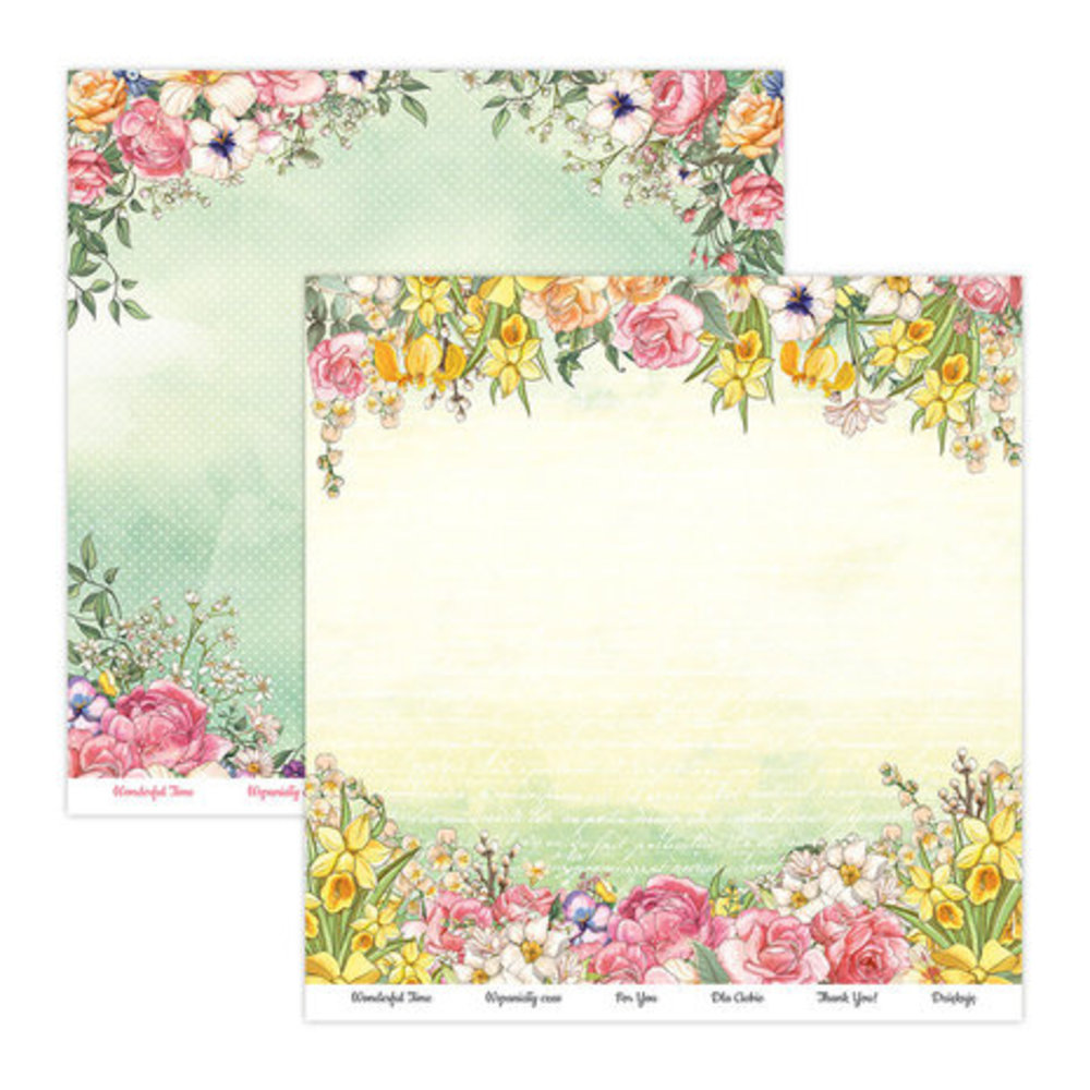 ScrapBoys Spring Flowers 12x12 Inch Paper Pack (SPFL-08) ScrapBoys Spring Flowers 12x12 Inch Paper Pack (SPFL-08)