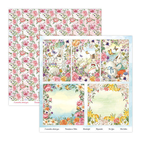 ScrapBoys Spring Flowers 12x12 Inch Paper Pack (SPFL-08) ScrapBoys Spring Flowers 12x12 Inch Paper Pack (SPFL-08)