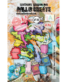 AALL and Create Ephemera Die-cuts Let's Go! (AALL-EP-014) AALL and Create Ephemera Die-cuts Let's Go! (AALL-EP-014)