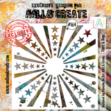 AALL and Create Masking Stencil 6x6 Inch Stars & Rays (AALL-PC-164)