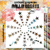 AALL and Create Masking Stencil 6x6 Inch Webbed Stars (AALL-PC-166)
