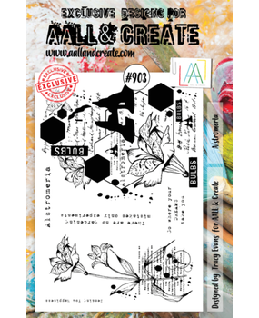AALL and Create Clear Stamp Set A5 Alstromeria (AALL-TP-903) AALL and Create Clear Stamp Set A5 Alstromeria (AALL-TP-903)
