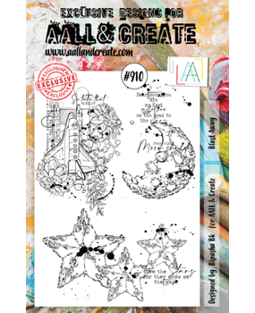 AALL and Create Clear Stamp Set A5 Blast Away (AALL-TP-910)* AALL and Create Clear Stamp Set A5 Blast Away (AALL-TP-910)*