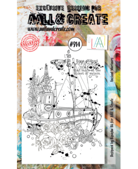 AALL and Create Clear Stamp Set A6 Ancient Mariners (AALL-TP-914)* AALL and Create Clear Stamp Set A6 Ancient Mariners (AALL-TP-914)*