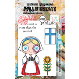 AALL and Create Clear Stamp Set A7 Finland (AALL-TP-882)
