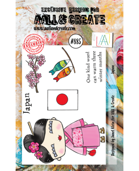 AALL and Create Clear Stamp Set A7 Japan (AALL-TP-885) AALL and Create Clear Stamp Set A7 Japan (AALL-TP-885)