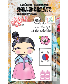 AALL and Create Clear Stamp Set A7 Korea (AALL-TP-886) AALL and Create Clear Stamp Set A7 Korea (AALL-TP-886)