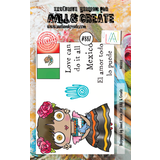 AALL and Create Clear Stamp Set A7 Mexico (AALL-TP-887)