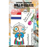 AALL and Create Clear Stamp Set A7 Netherlands (AALL-TP-888)