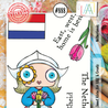 AALL and Create Clear Stamp Set A7 Netherlands (AALL-TP-888) AALL and Create Clear Stamp Set A7 Netherlands (AALL-TP-888)