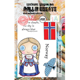 AALL and Create Clear Stamp Set A7 Norway (AALL-TP-890)