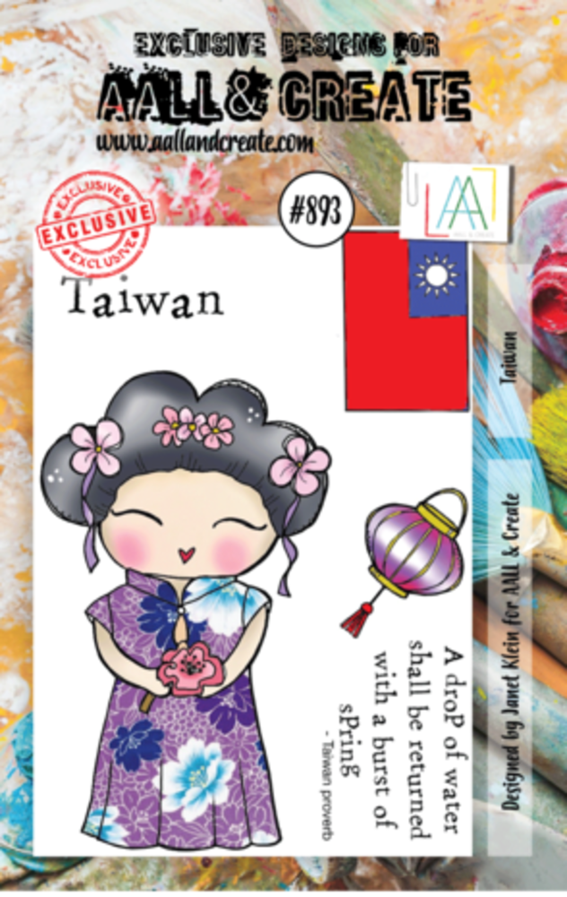 AALL and Create Clear Stamp Set A7 Taiwan (AALL-TP-893) AALL and Create Clear Stamp Set A7 Taiwan (AALL-TP-893)
