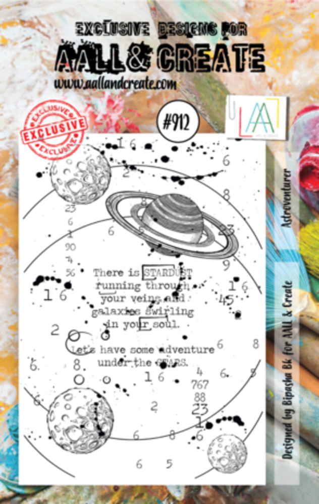AALL and Create Clear Stamp Set A7 Astroventurer (AALL-TP-912) AALL and Create Clear Stamp Set A7 Astroventurer (AALL-TP-912)