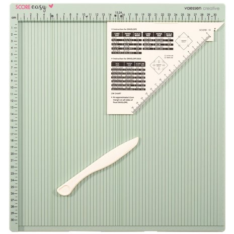 Vaessen Creative Score Easy Scoringboard 30,5x30,5 cm Mint (2137-050)