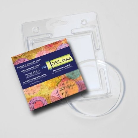 Gel Press Gel Printing Plate Circle Ø4 Inch (GEL10806-4) Gel Press Gel Printing Plate Circle Ø4 Inch (GEL10806-4)