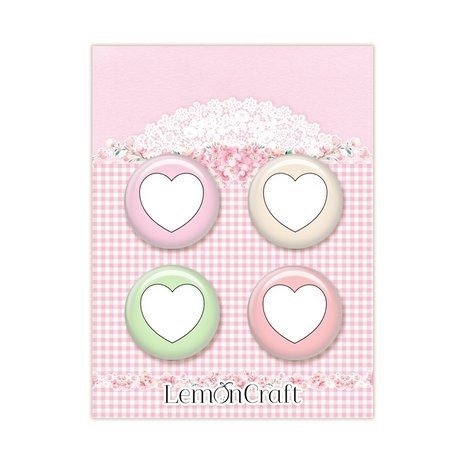 LemonCraft Happiness Buttons (LEM-HAPPI-05) LemonCraft Happiness Buttons (LEM-HAPPI-05)