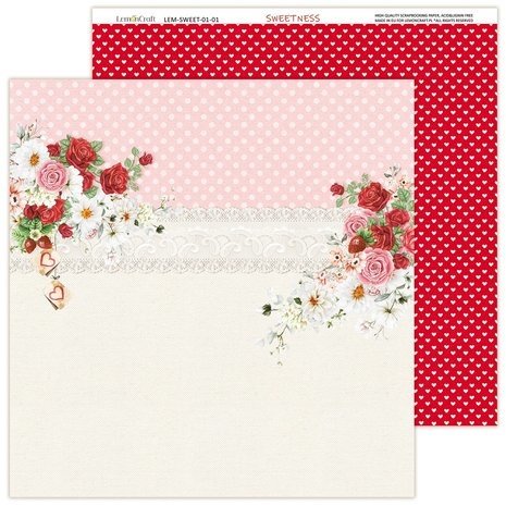 LemonCraft Sweetness 8x8 Inch Paper Pad (LEM-SWEET-02) LemonCraft Sweetness 8x8 Inch Paper Pad (LEM-SWEET-02)