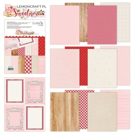 LemonCraft Sweetness Basic 6x8 Inch Paper Pad (LEM-SWEET-03) LemonCraft Sweetness Basic 6x8 Inch Paper Pad (LEM-SWEET-03)