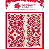 Woodware Arabesque Masking Stencil (FRST072)