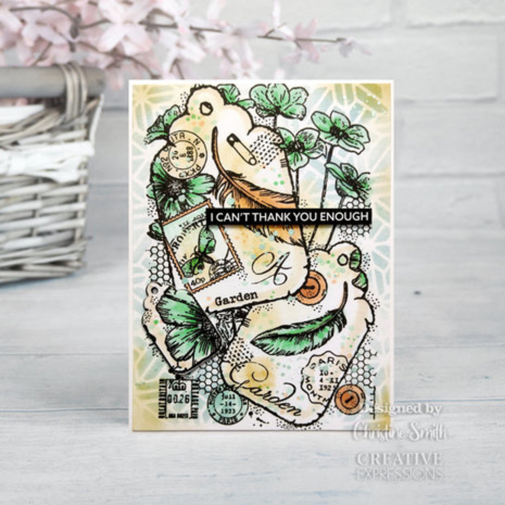 Woodware Arabian Masking Stencil (FRST073) Woodware Arabian Masking Stencil (FRST073)