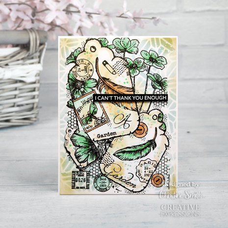 Woodware Arabian Masking Stencil (FRST073) Woodware Arabian Masking Stencil (FRST073)