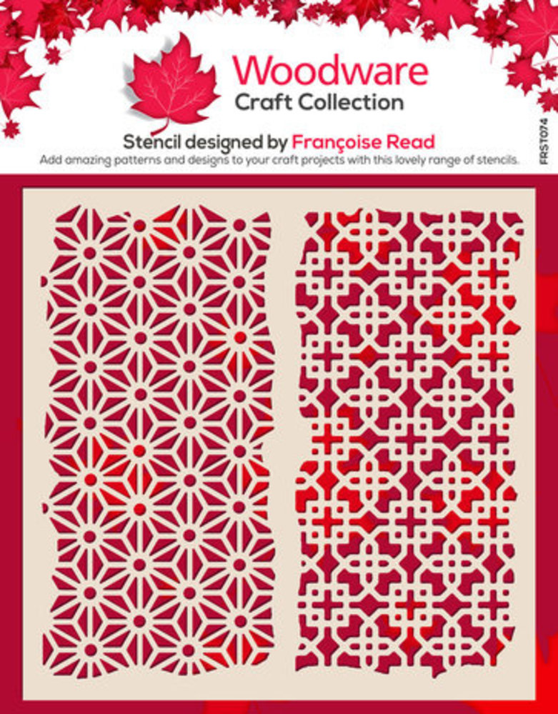 Woodware Garden Screen Masking Stencil (FRST074) Woodware Garden Screen Masking Stencil (FRST074)