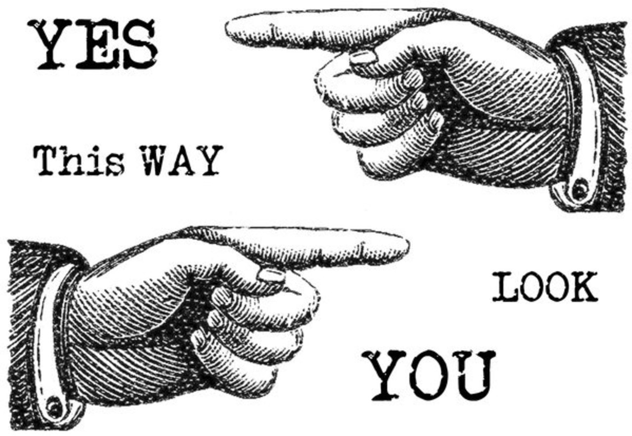 Woodware This Way Clear Stamps (FRM056)