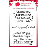 Woodware Kind Words Clear Stamps (FRM059)