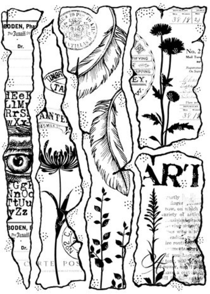 Woodware Fragments Clear Stamps (FRS982)