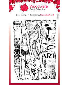 Woodware Fragments Clear Stamps (FRS982)
