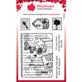 Woodware Garden Journal Clear Stamps (FRS985)